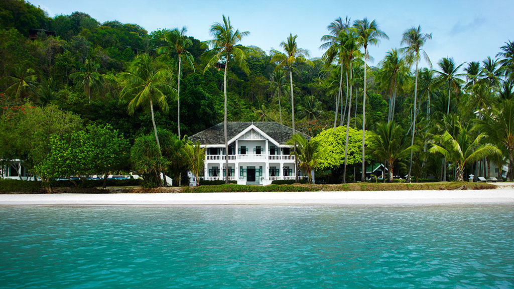Cape Panwa Hotel villa exterior