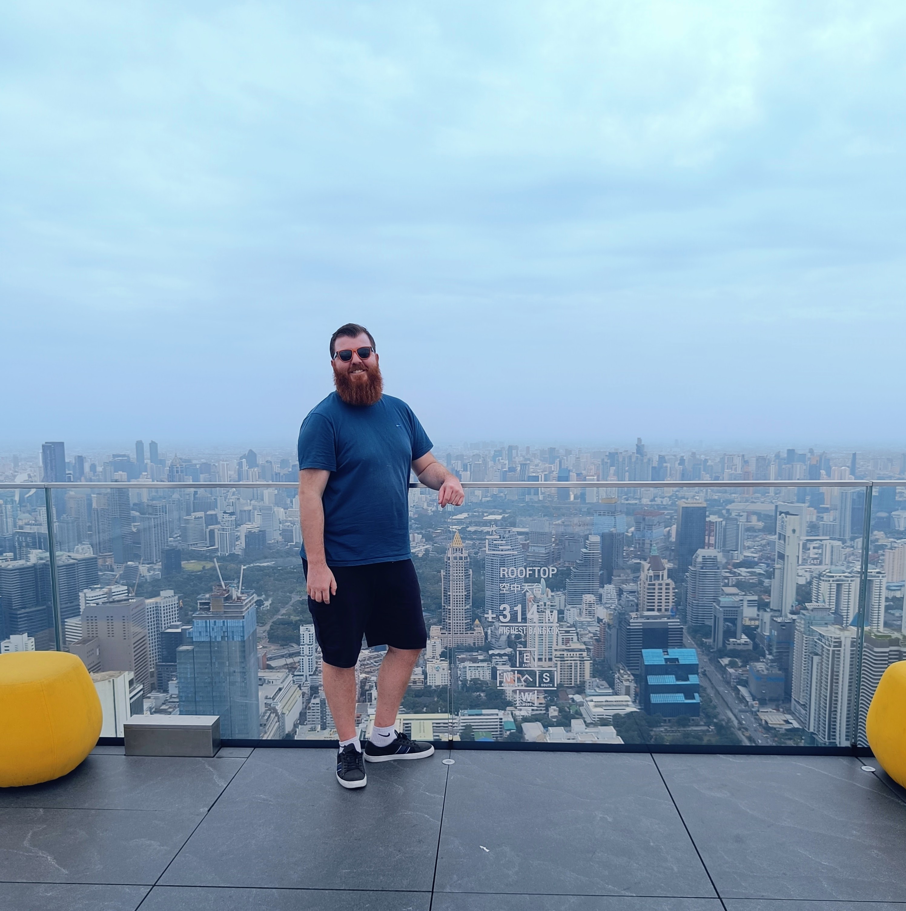 Bangkok Chao Phraya river view