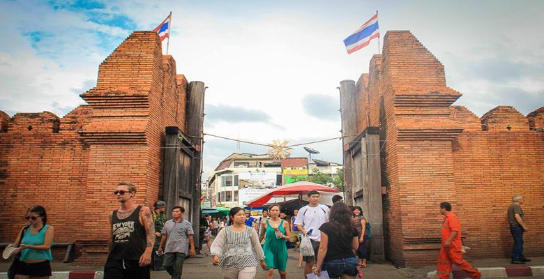 Ornate Chiang Mai temple architecture